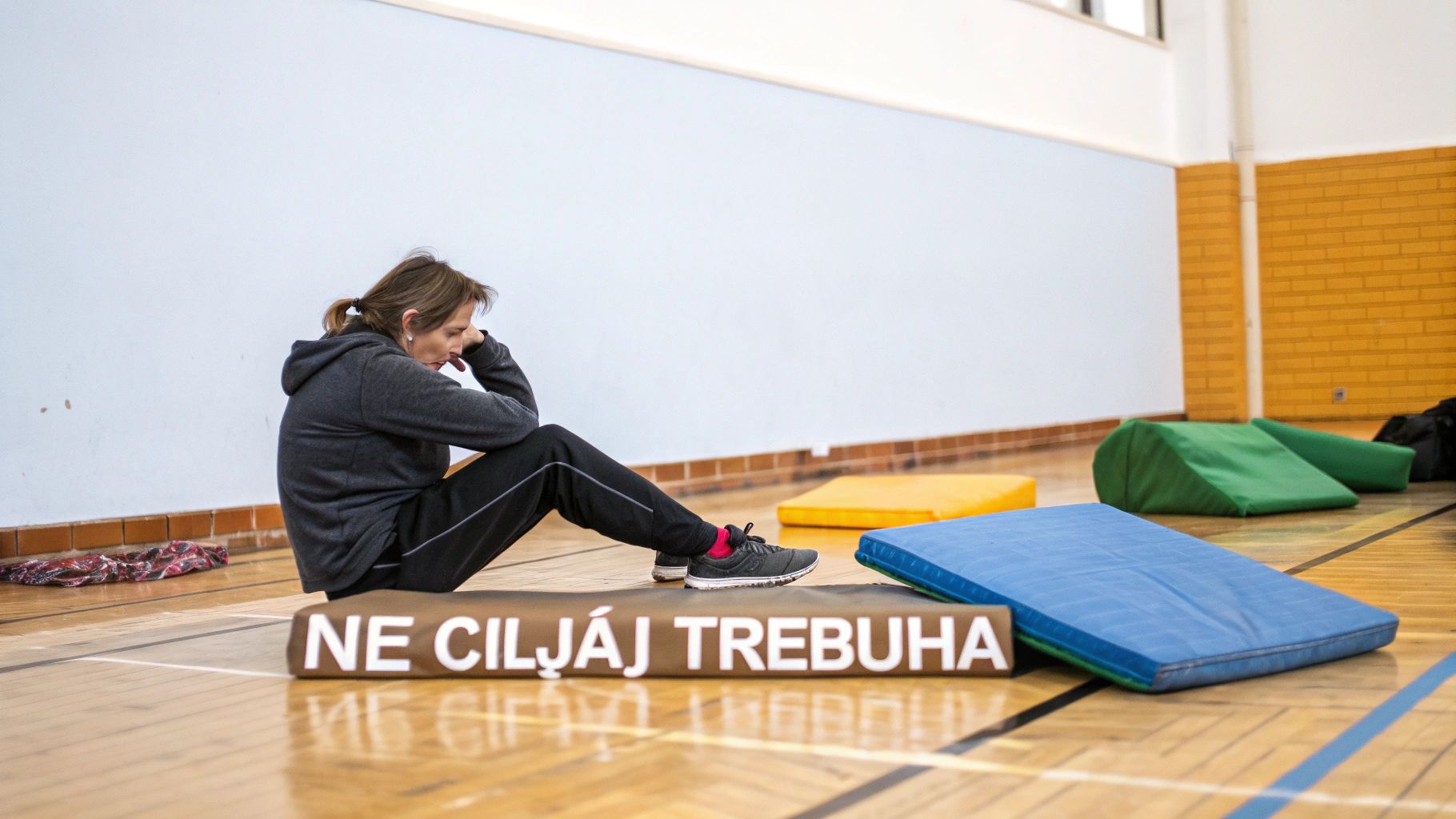 vaje za trebušno maščobo