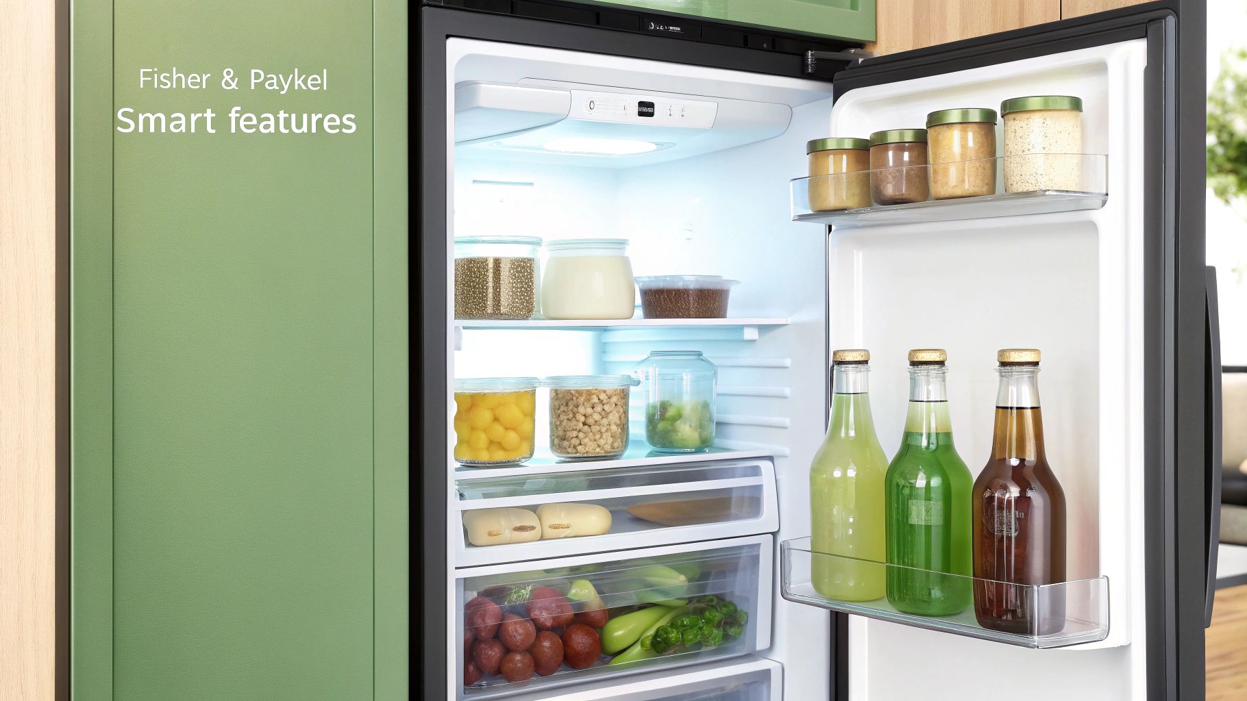 fisher & paykel fridge design