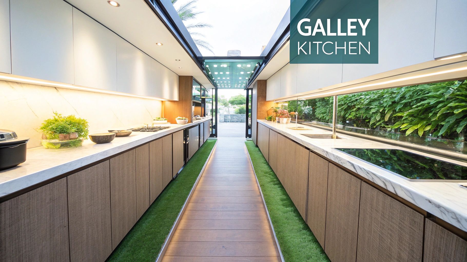 The Galley Kitchen Layout