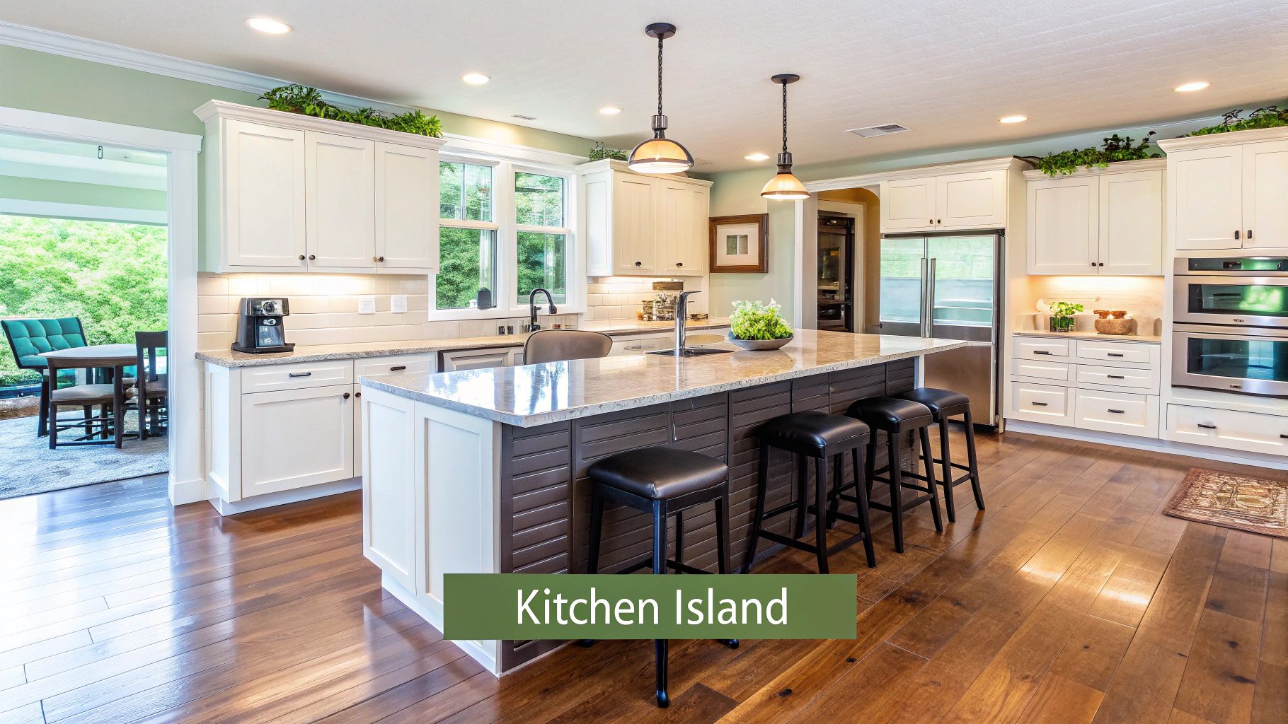 Island Kitchen Layout