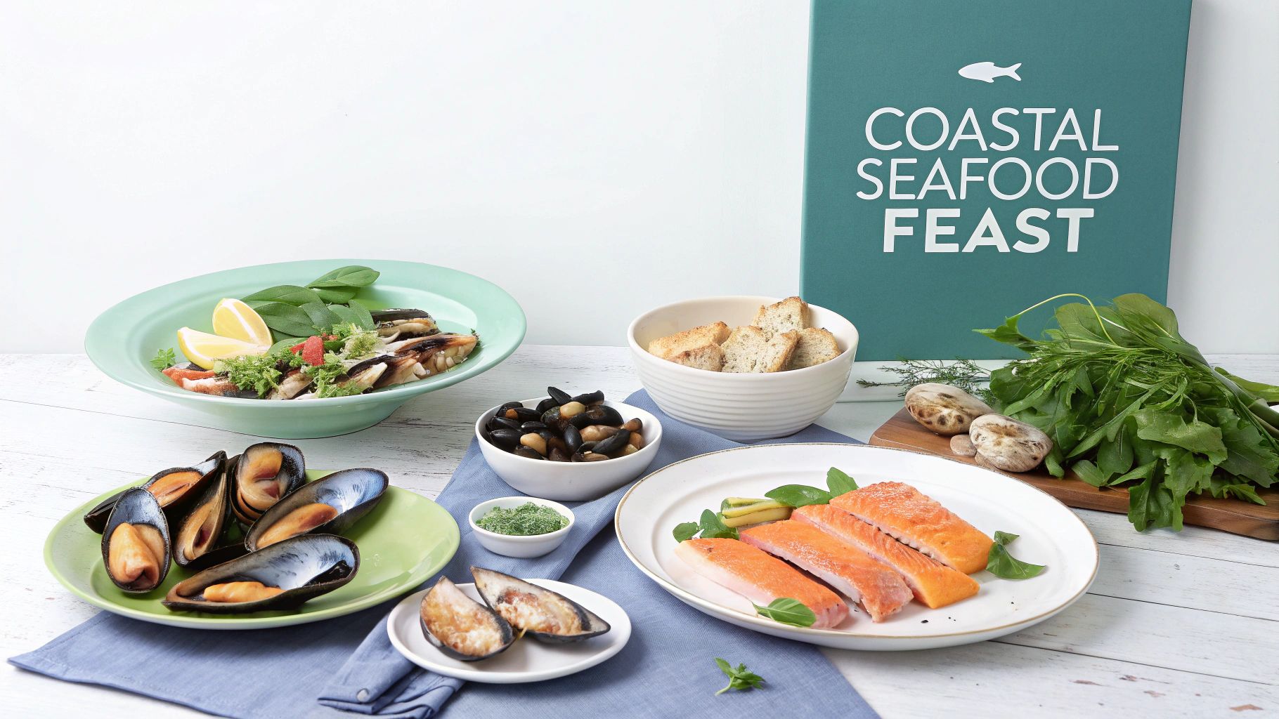 Coastal-Inspired Seafood Feast