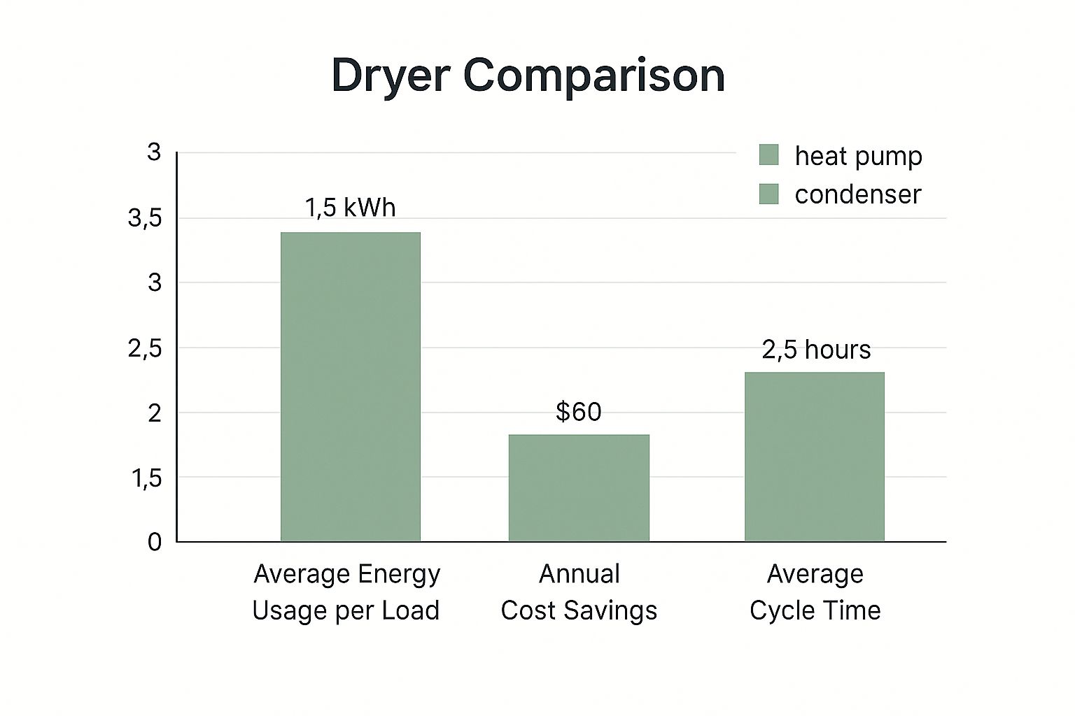 Infographic about are heat pump dryers worth it