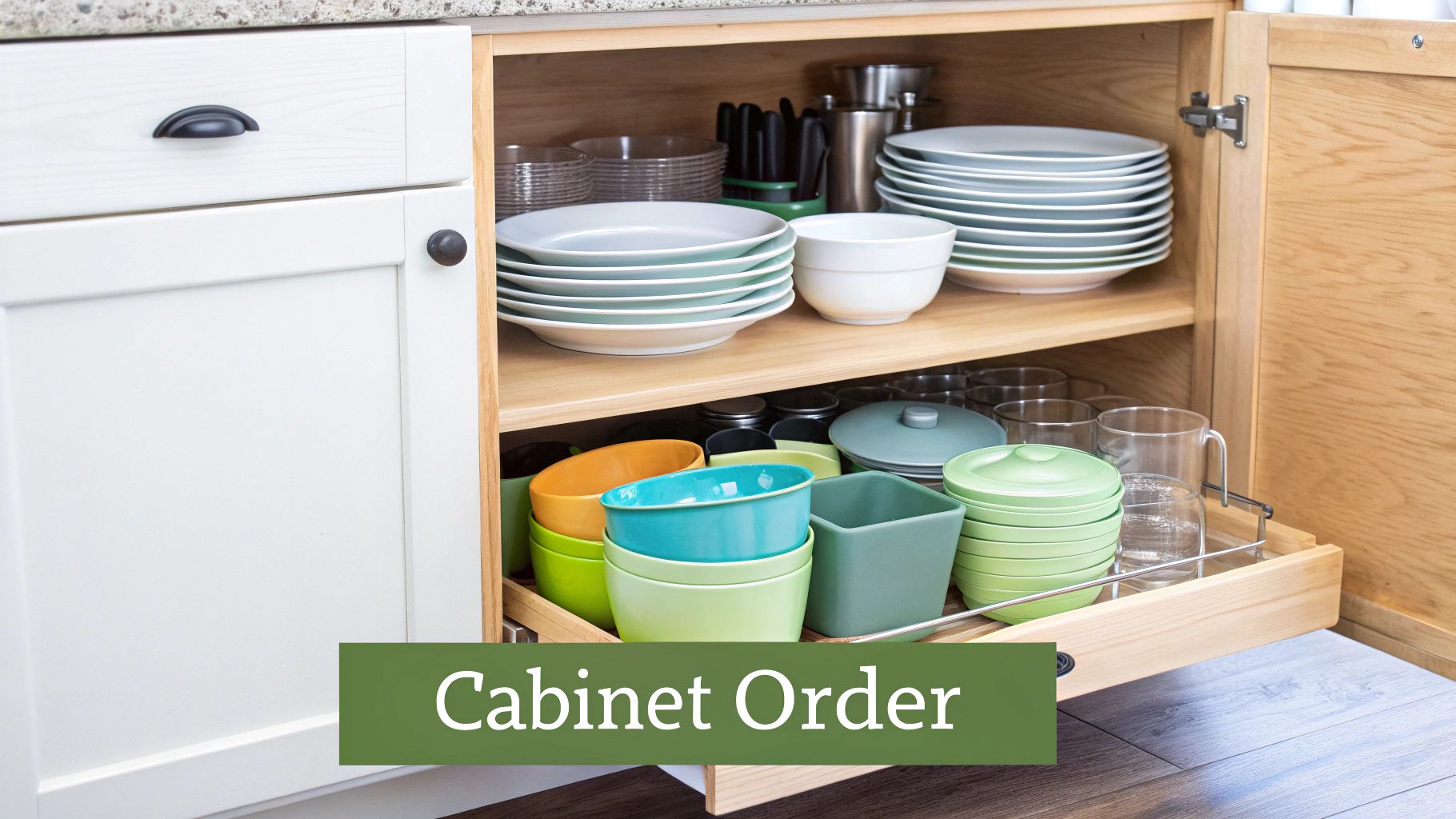 Cabinet and Drawer Deep Cleaning and Organisation