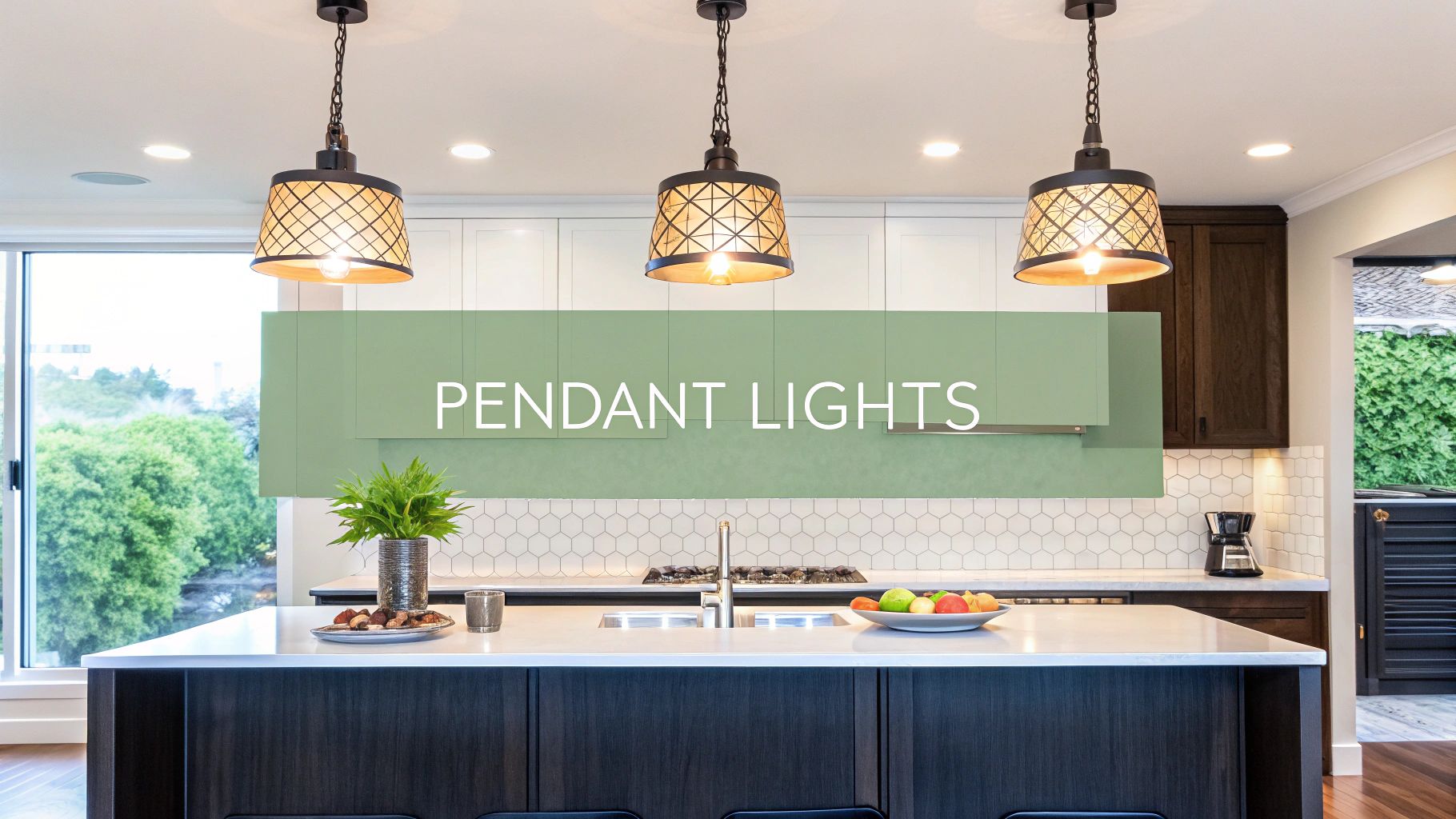 Pendant Lights Over Kitchen Islands