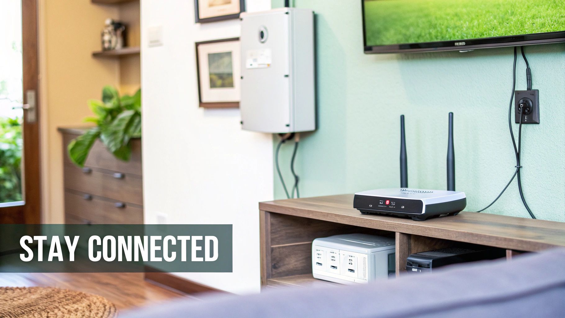 internat connections when moving homes