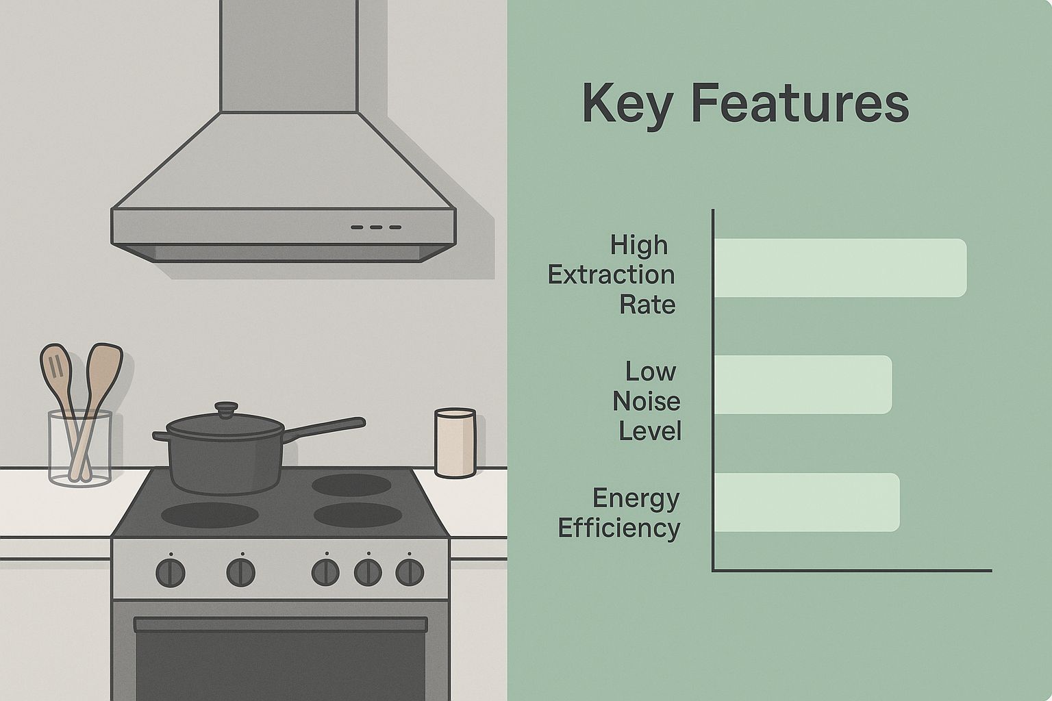 Key features of the fisher & Paykel Rangehood