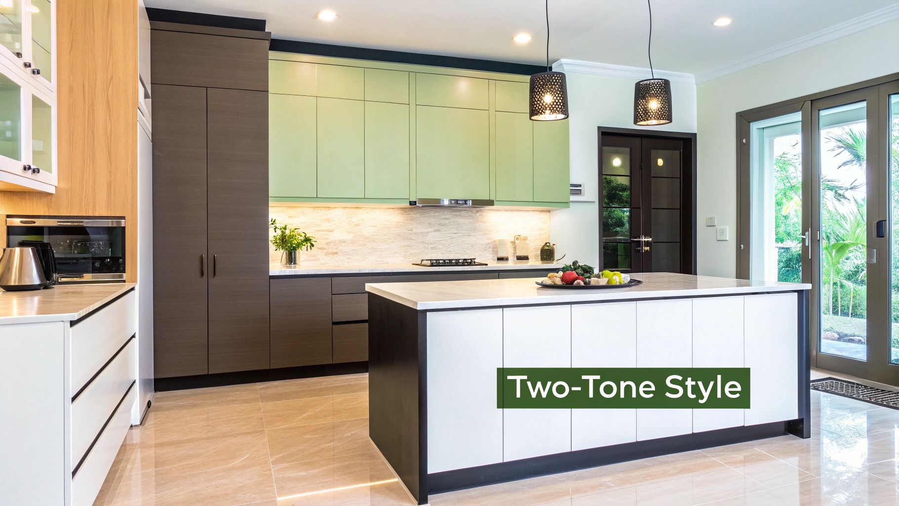 Two-Tone Cabinets