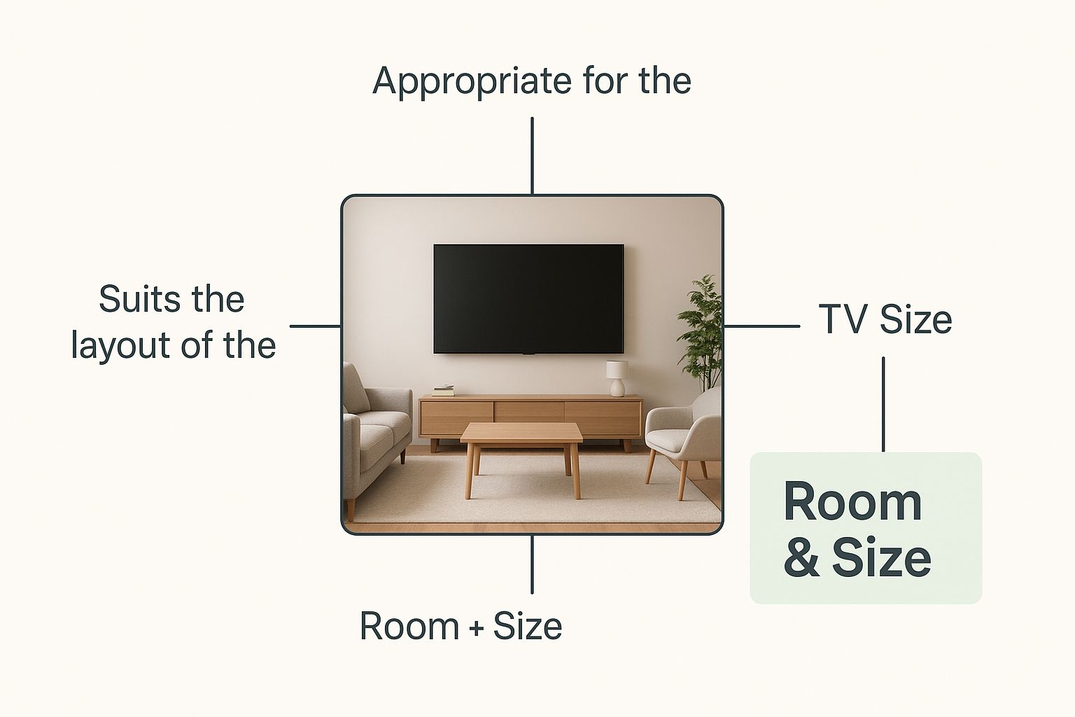 Infographic about television buying guide nz