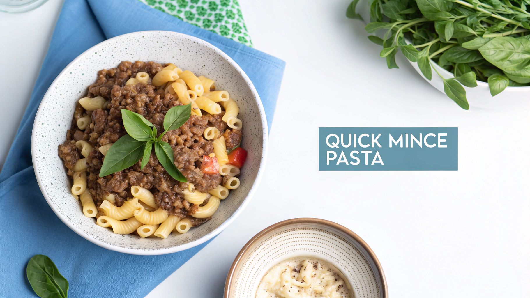 Speedy Mince and Macaroni