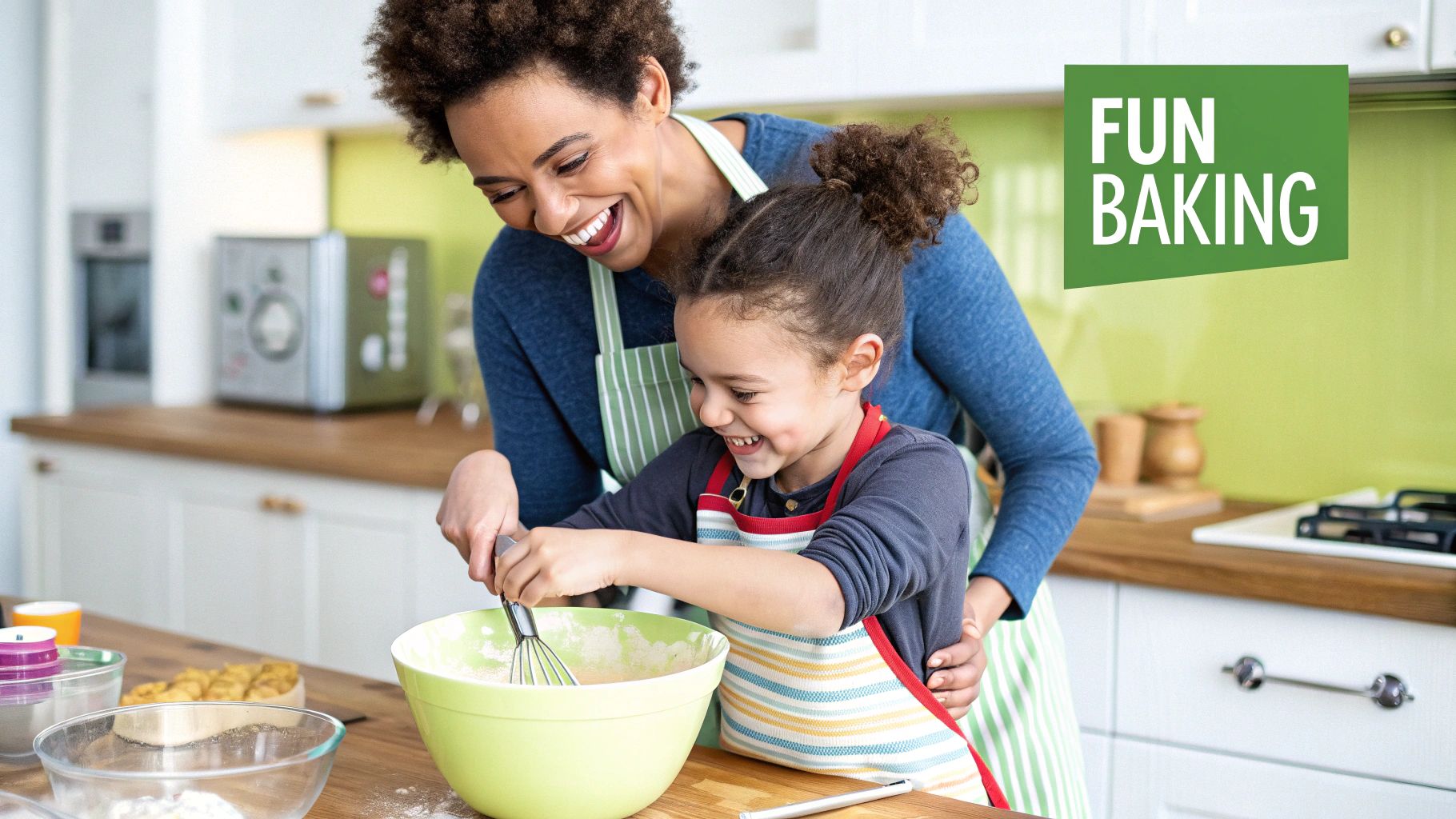 Baking recipes with kids