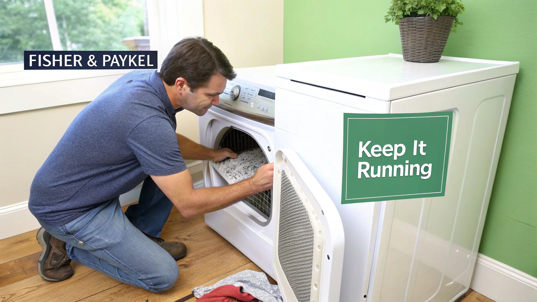 Fisher & paykel clothes dryer maintenance nz