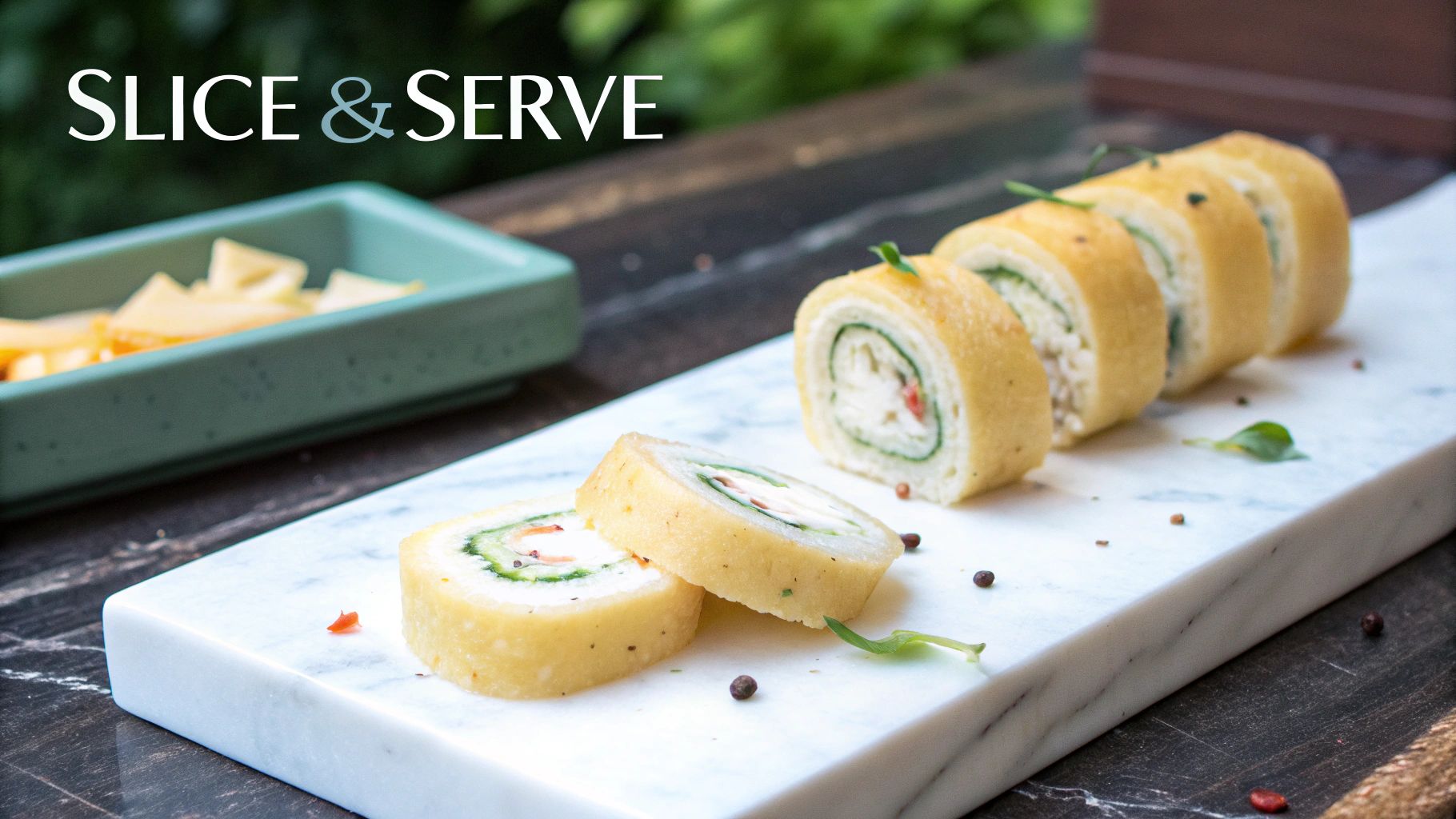 Southland cheese rolls with various additions