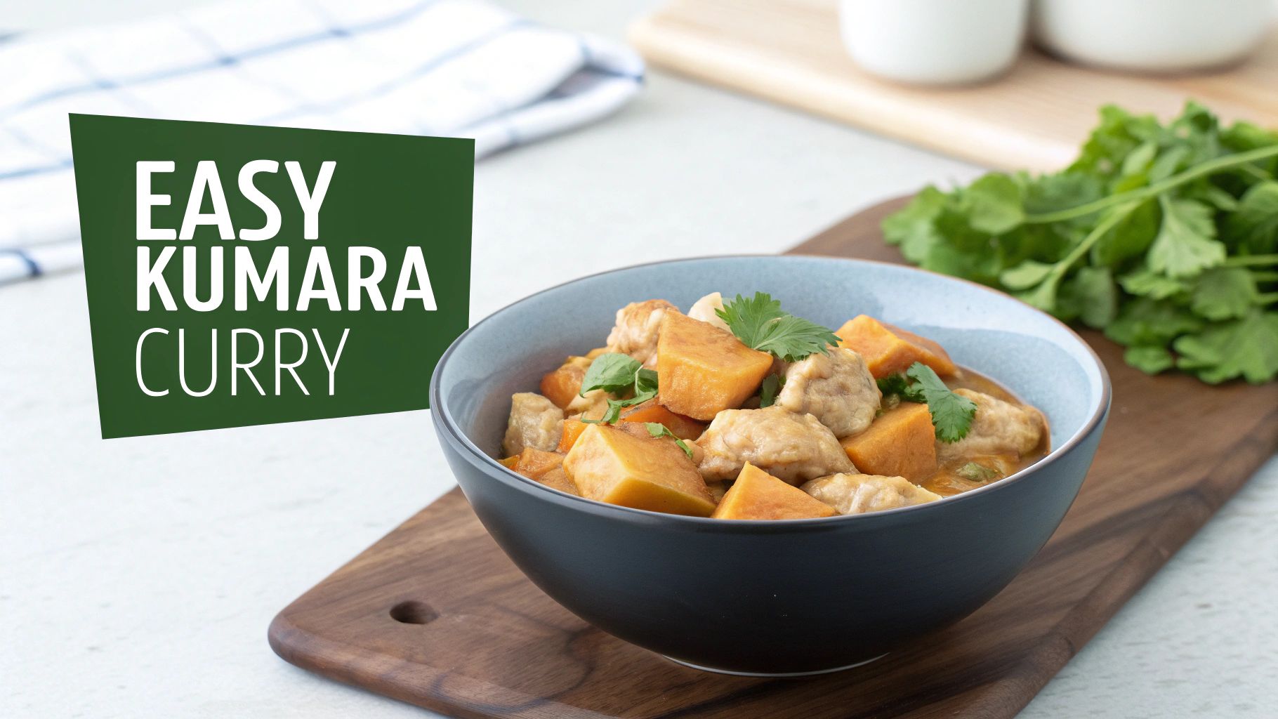 Chicken and Kumara Curry