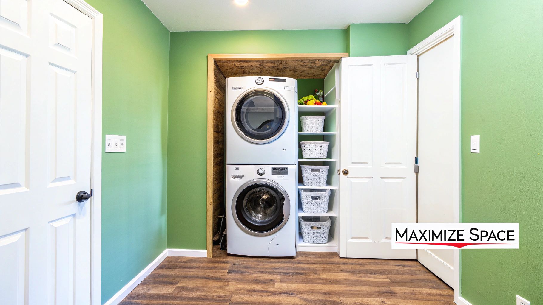 Vertical Stackable Washer/Dryer Units