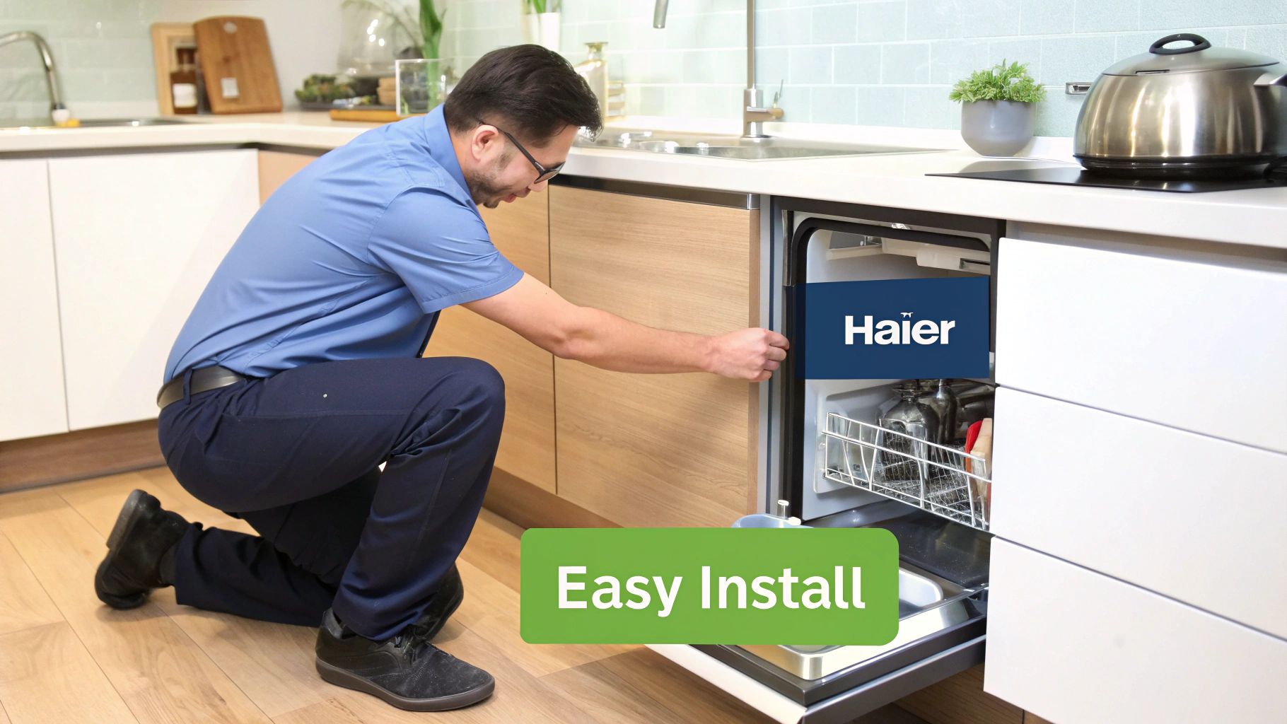 haier dishwasher installation nz
