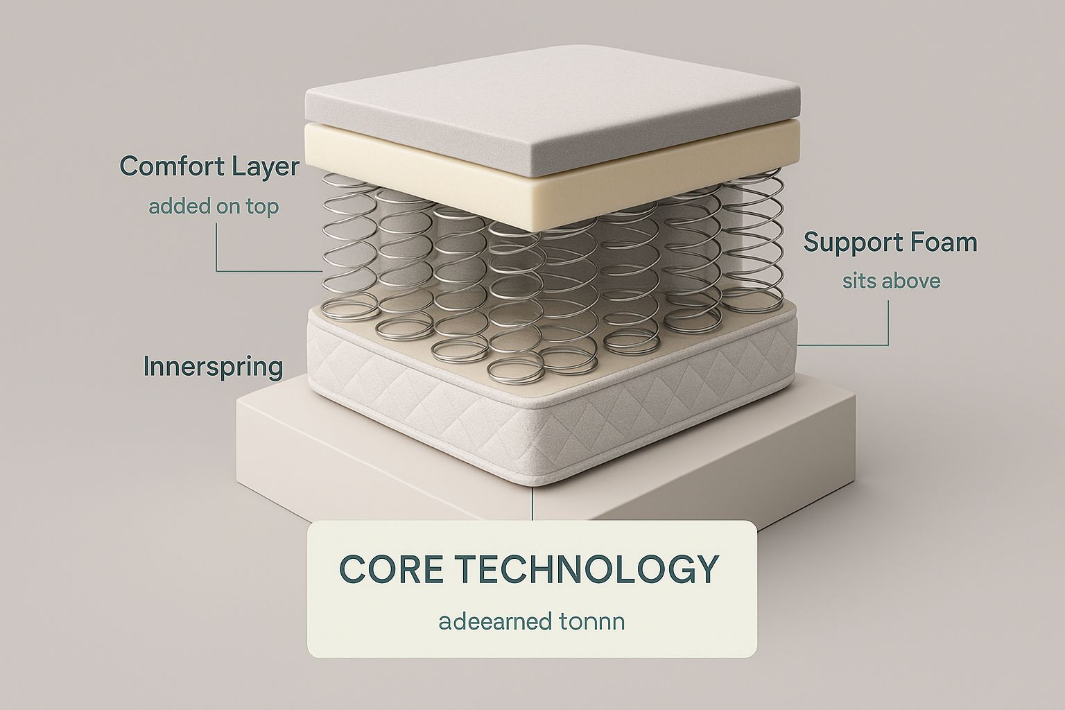 Infographic about sleepmaker beds