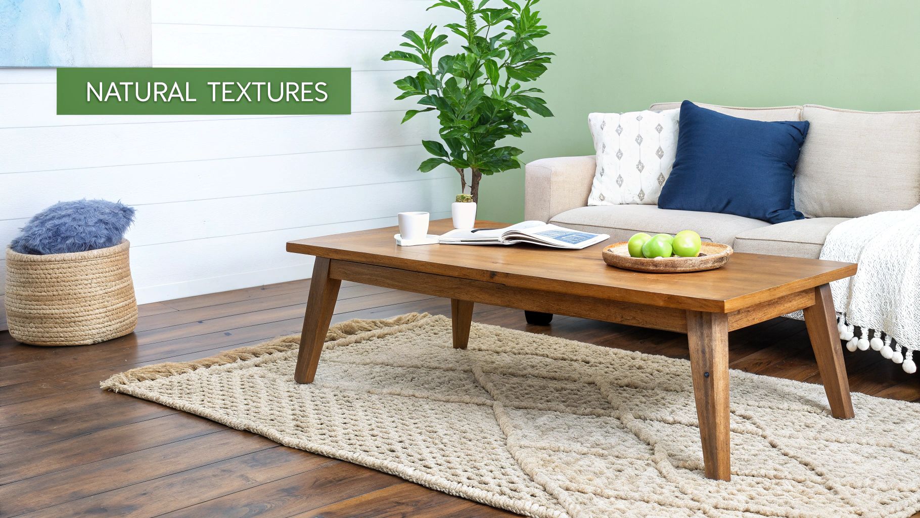 Use of textiles in home decor