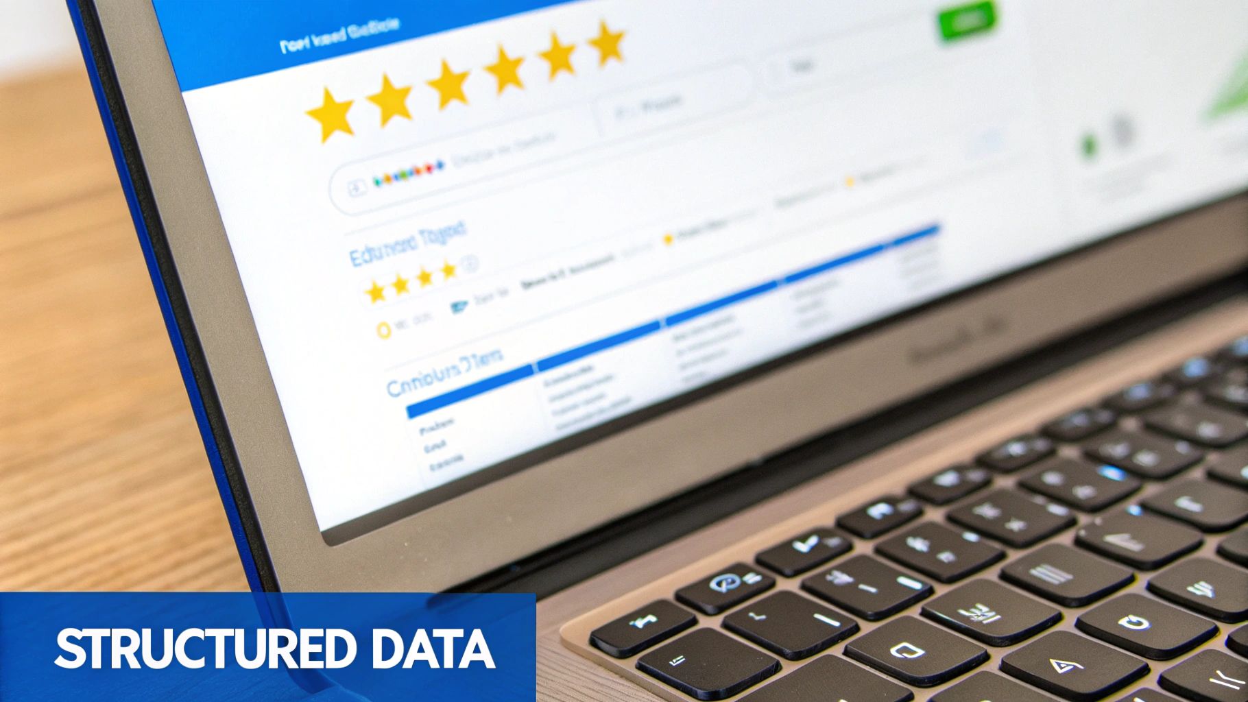 what is semantic SEO: unlock smarter, AI-driven rankings 4 A code snippet showing an example of structured data markup for a recipe, highlighting fields like name, author, and prep time.