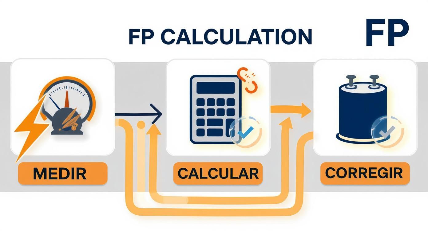Infographic about calculo de bancos de capacitores