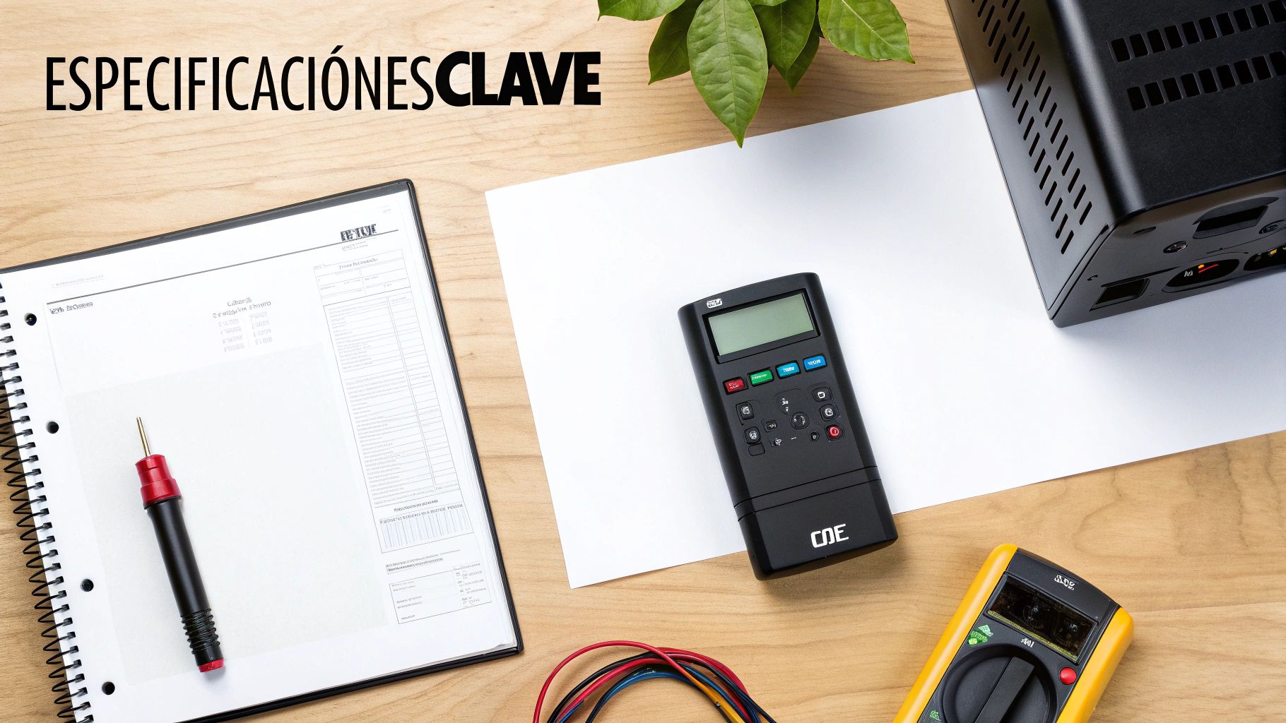 Equipo de protección eléctrica siendo inspeccionado por un técnico