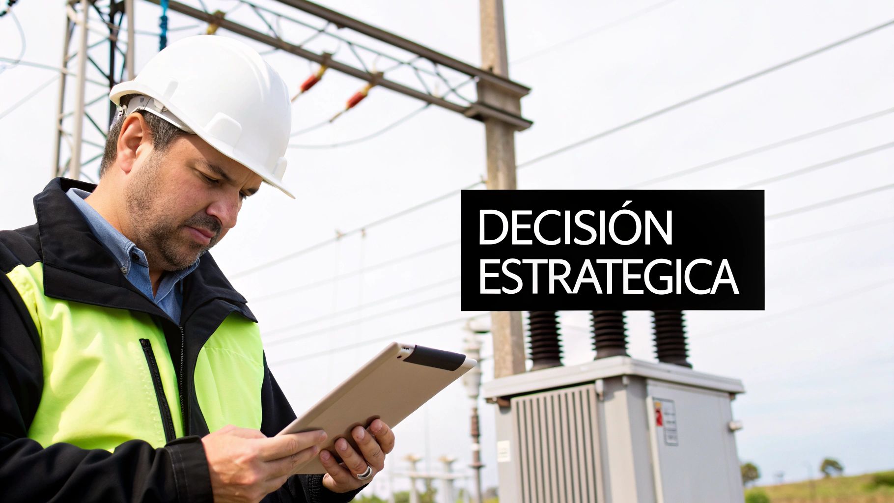Ingenieros trabajando en la reparación de un transformador de potencia en un taller especializado.