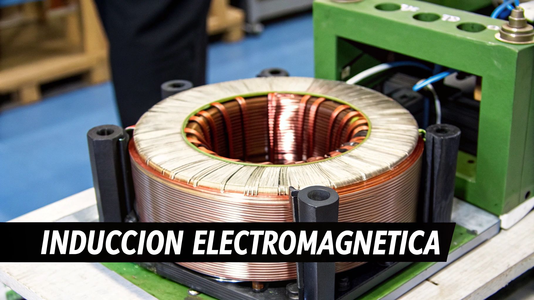 Diagrama del funcionamiento de un transformador