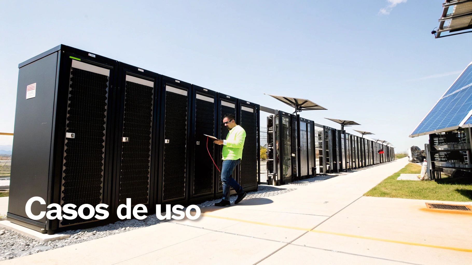 Equipos eléctricos industriales protegidos por sistemas de calidad de energía