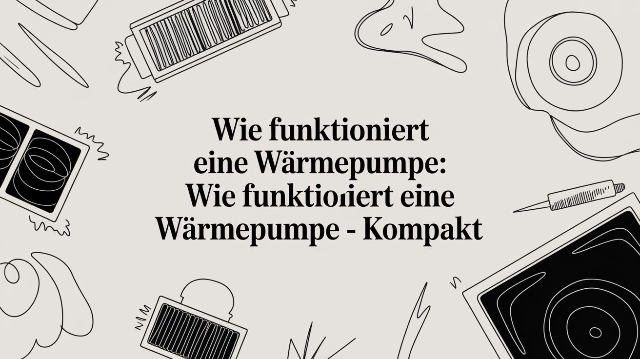 Wie funktioniert eine Wärmepumpe: wie funktioniert eine wärmepumpe - kompakt