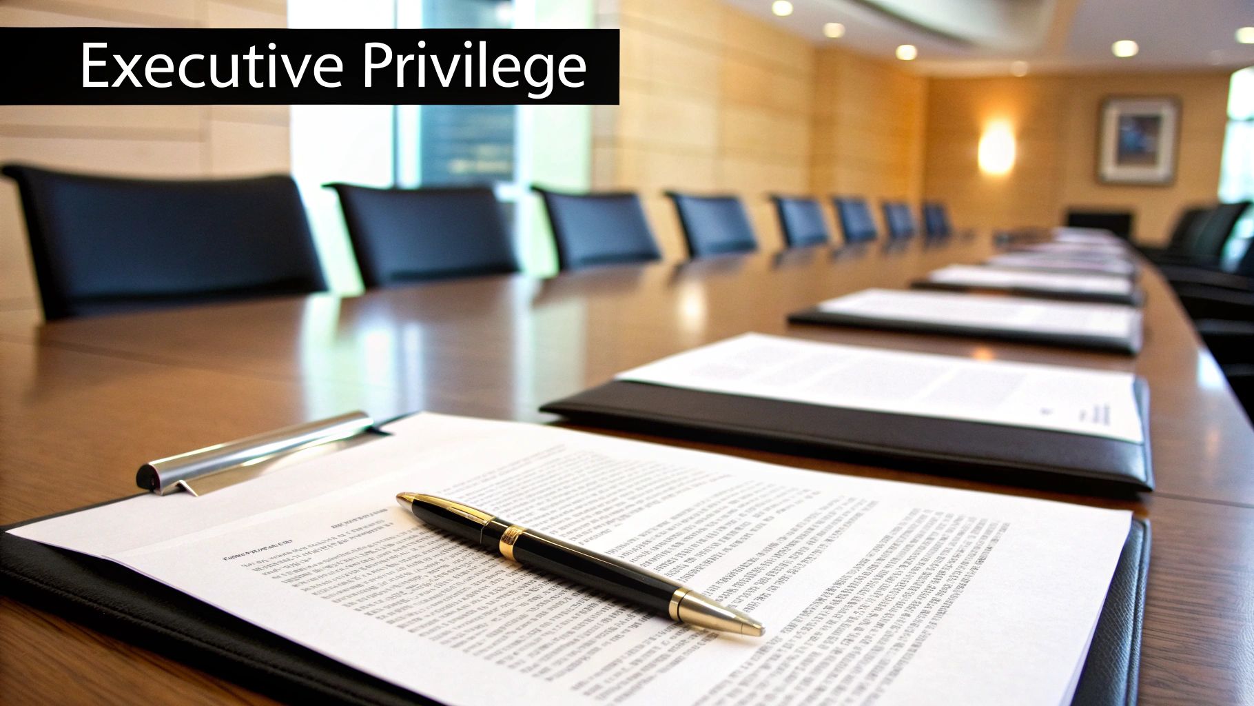 Corporate Executive Confidential Cover Sheet