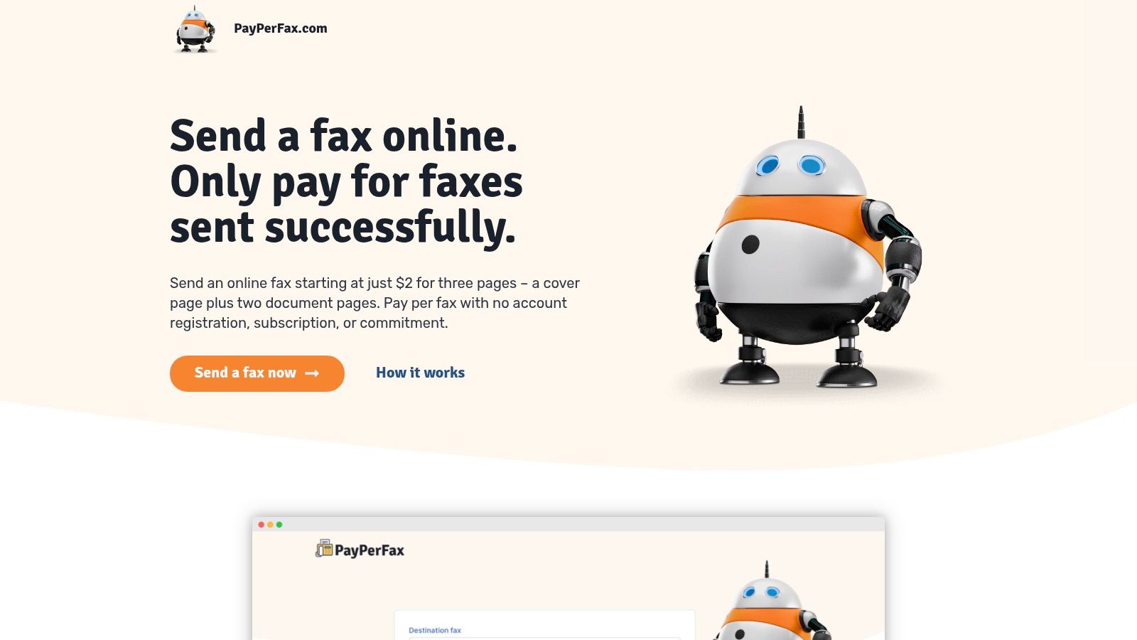 PayPerFax Interface