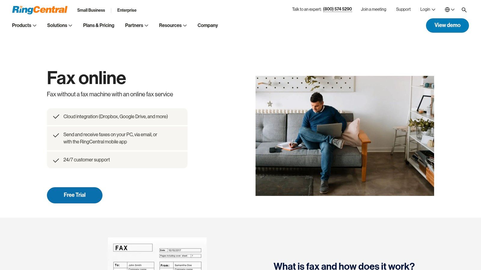 RingCentral Fax
