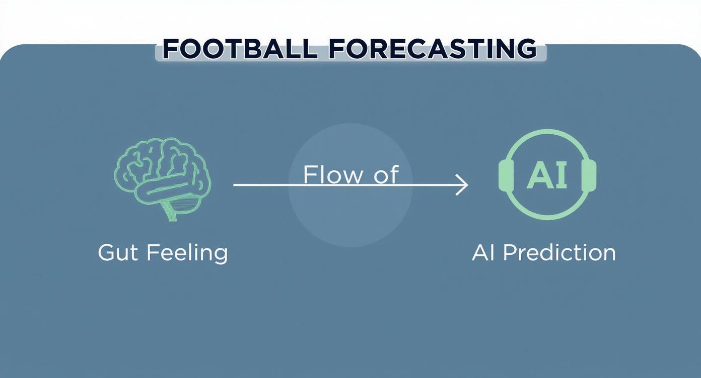 Infographic about football ai prediction