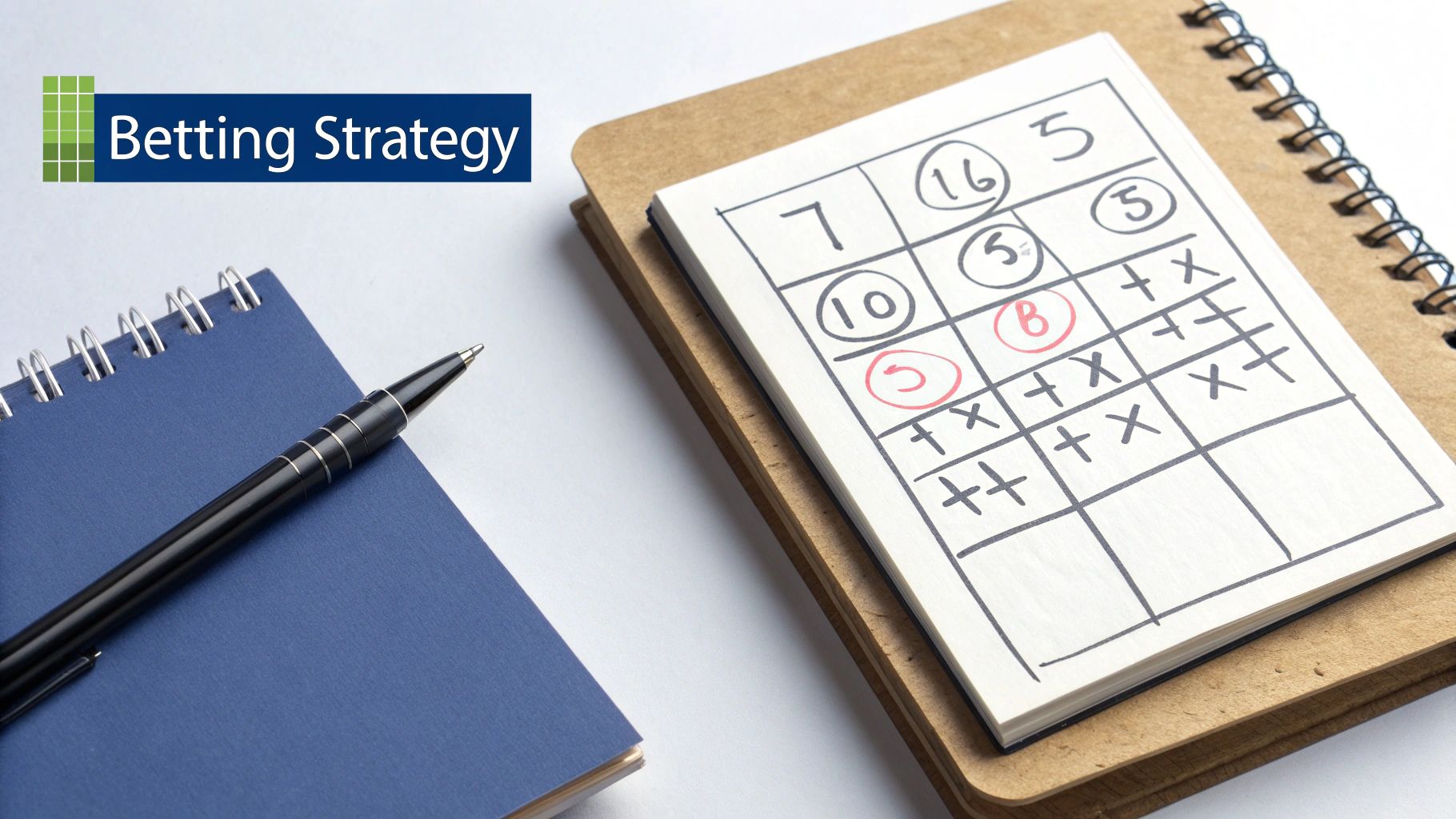 A person strategising and placing a bet on a tablet device