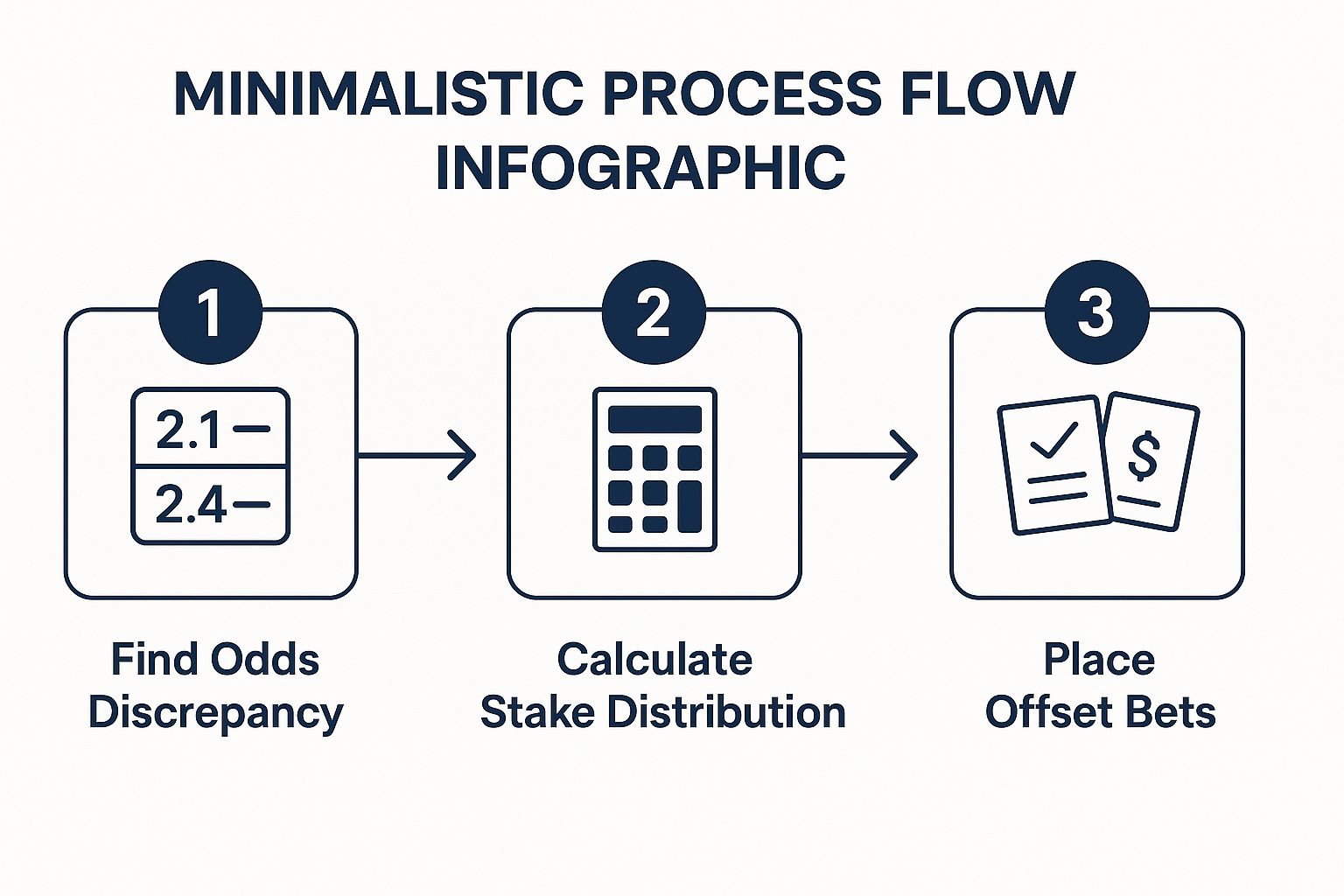 Infographic showing key data about Arbitrage Betting (Sure Betting)
