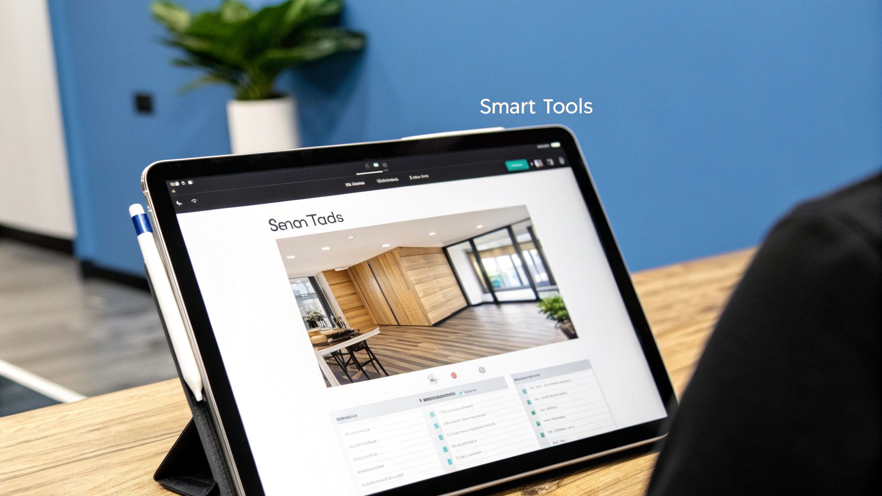 Image illustrating AI interior design
