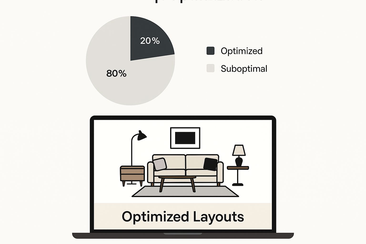 Infographic about ai interior design