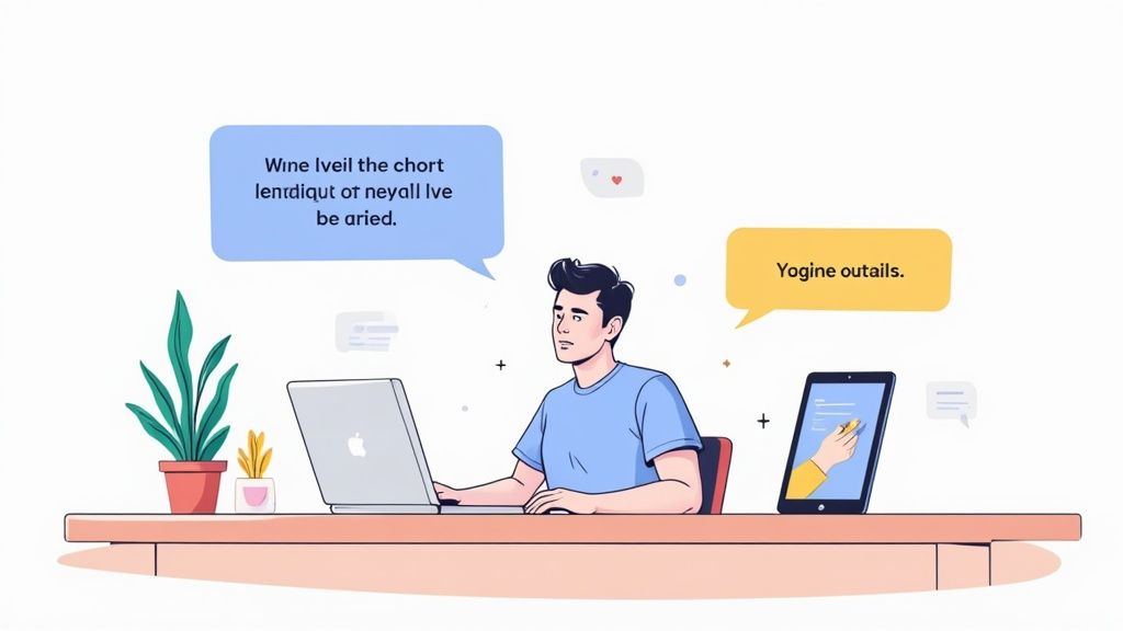A group of diverse professionals in a modern office, looking at a transparent board with flowcharts and notes, representing business alignment.