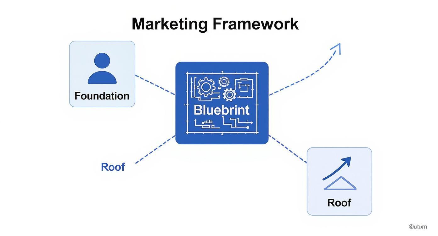 Infographic about b2b marketing strategy framework