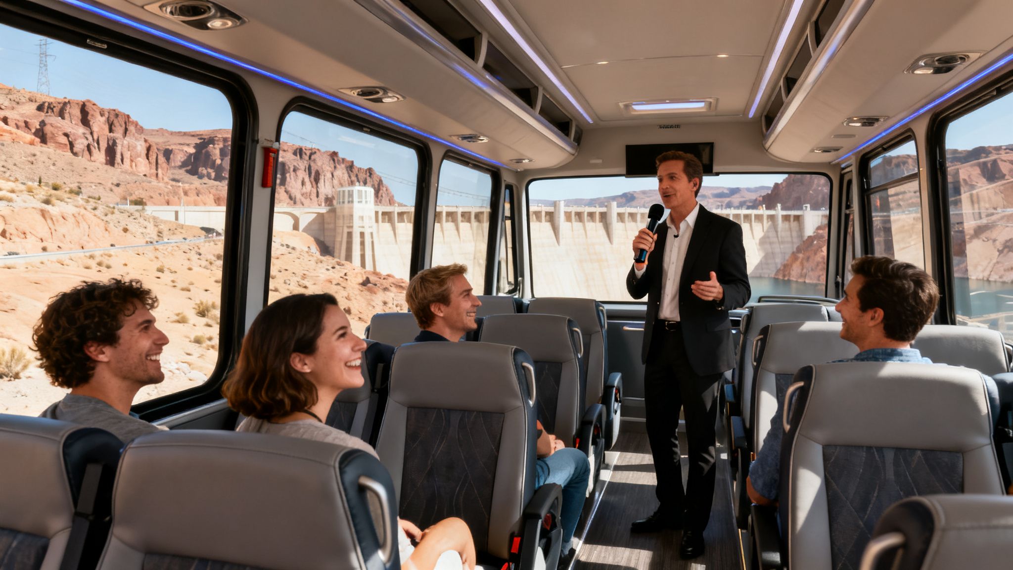 Random Bus Tour The Ultimate Guide to Hoover Dam Bus Tours From Las Vegas - Comedy on ...