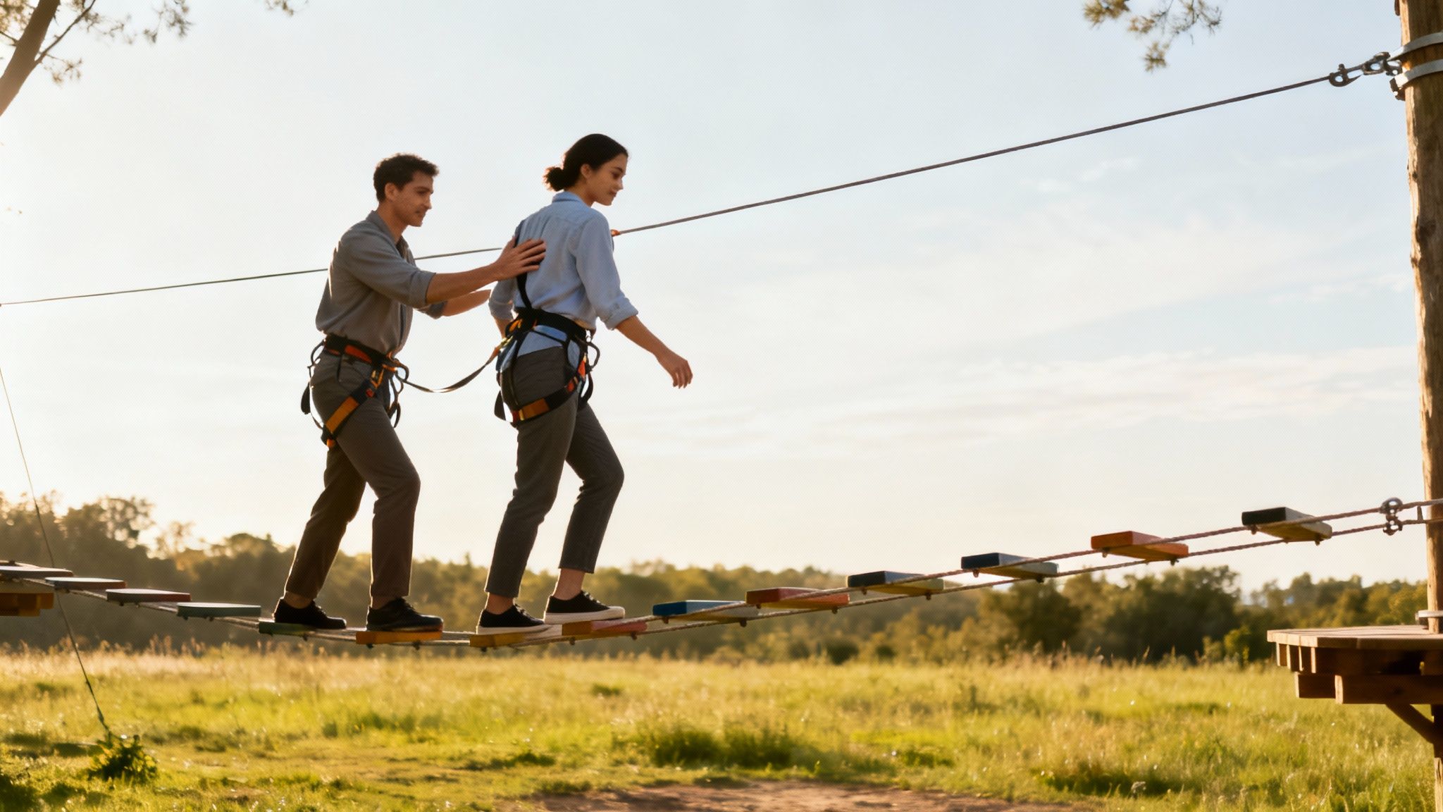 Outdoor Adventure and Ropes Courses