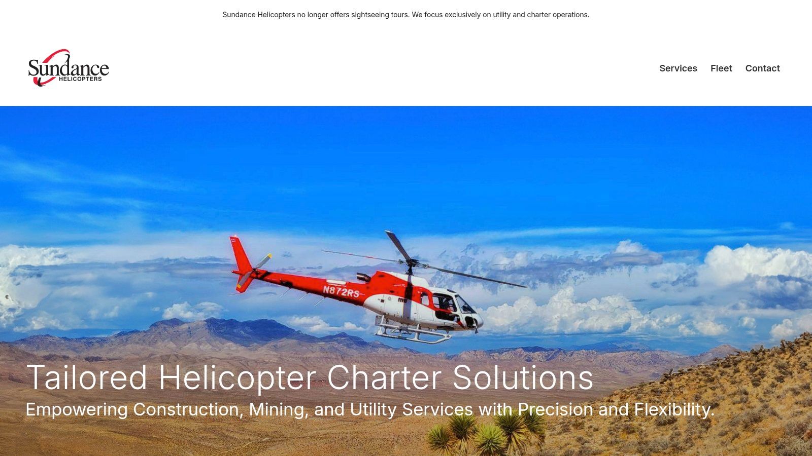 Sundance Helicopters Grand Canyon Express