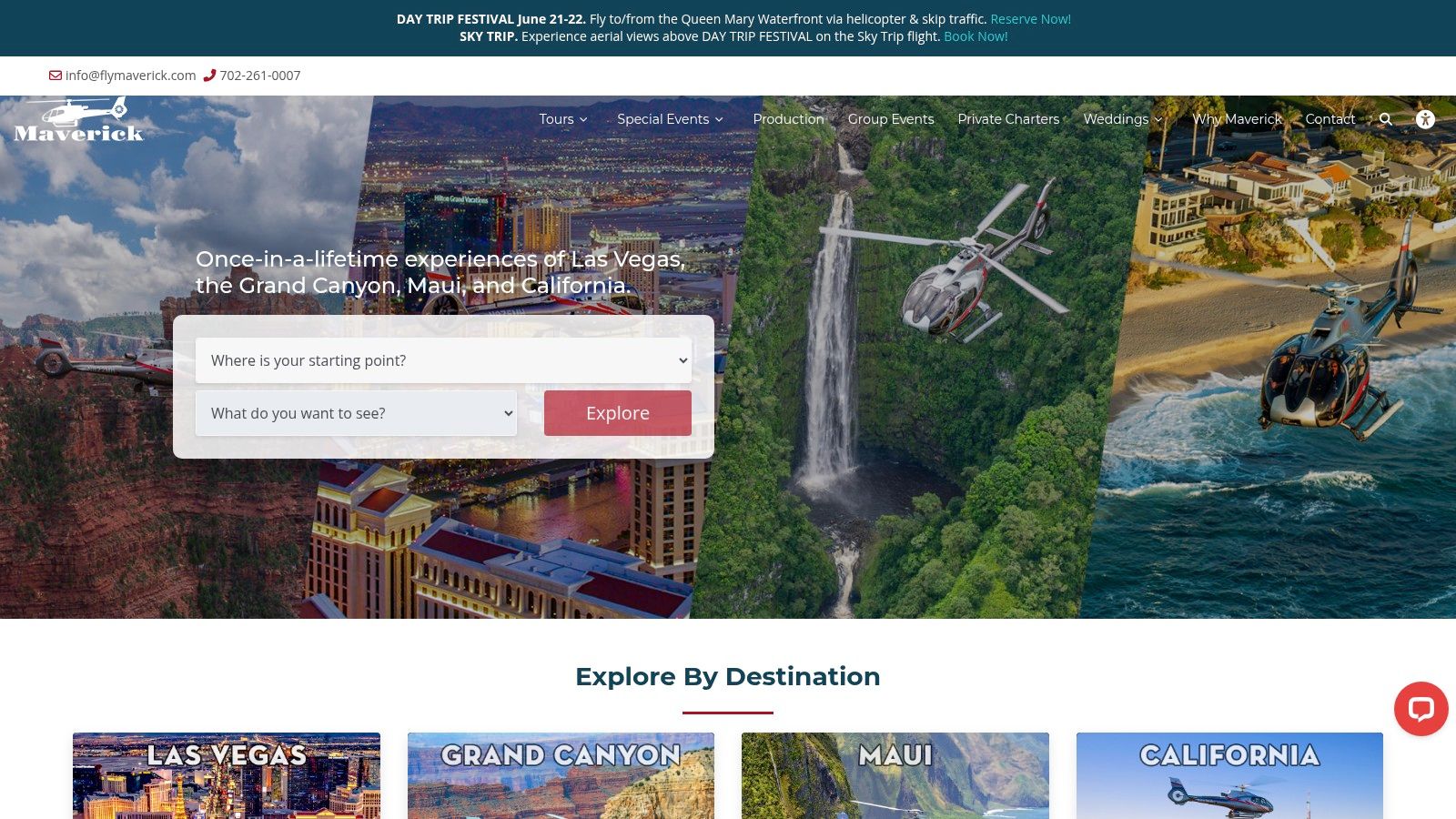 Maverick Helicopters Grand Canyon Tours