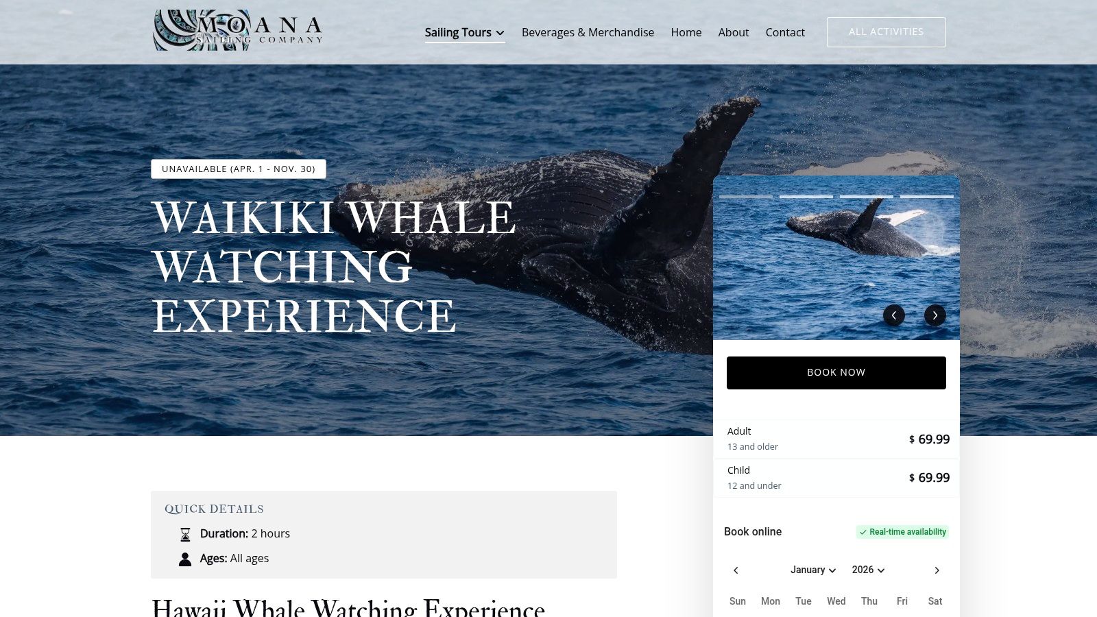 Moana Sailing Company