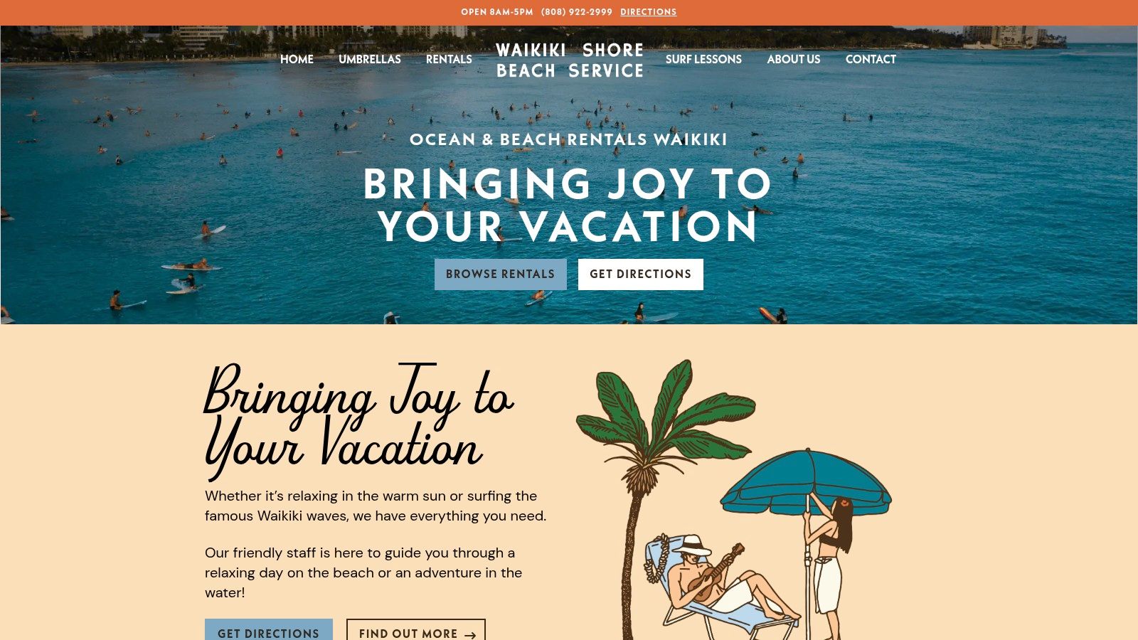 Waikiki Shore Beach Service