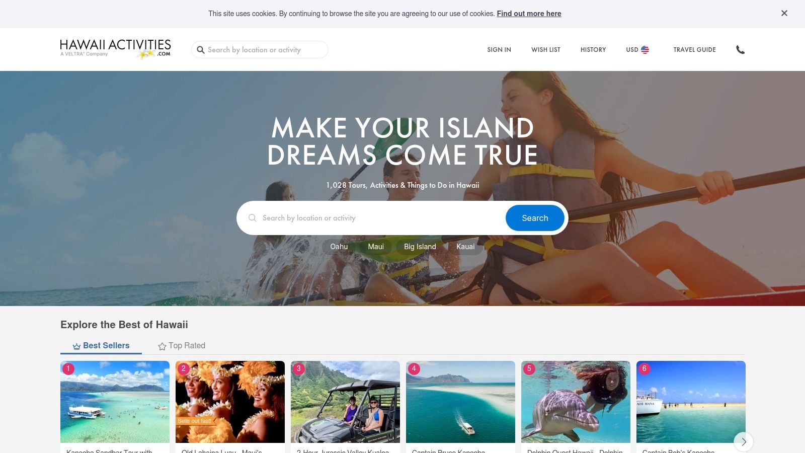 HawaiiActivities (VELTRA)