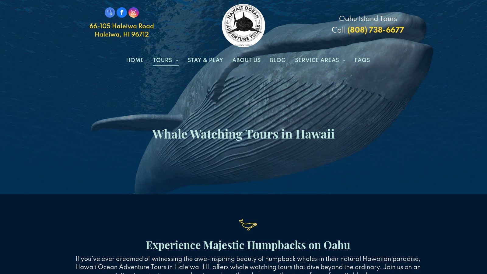 Hawaii Ocean Adventure Tours (North Shore private)