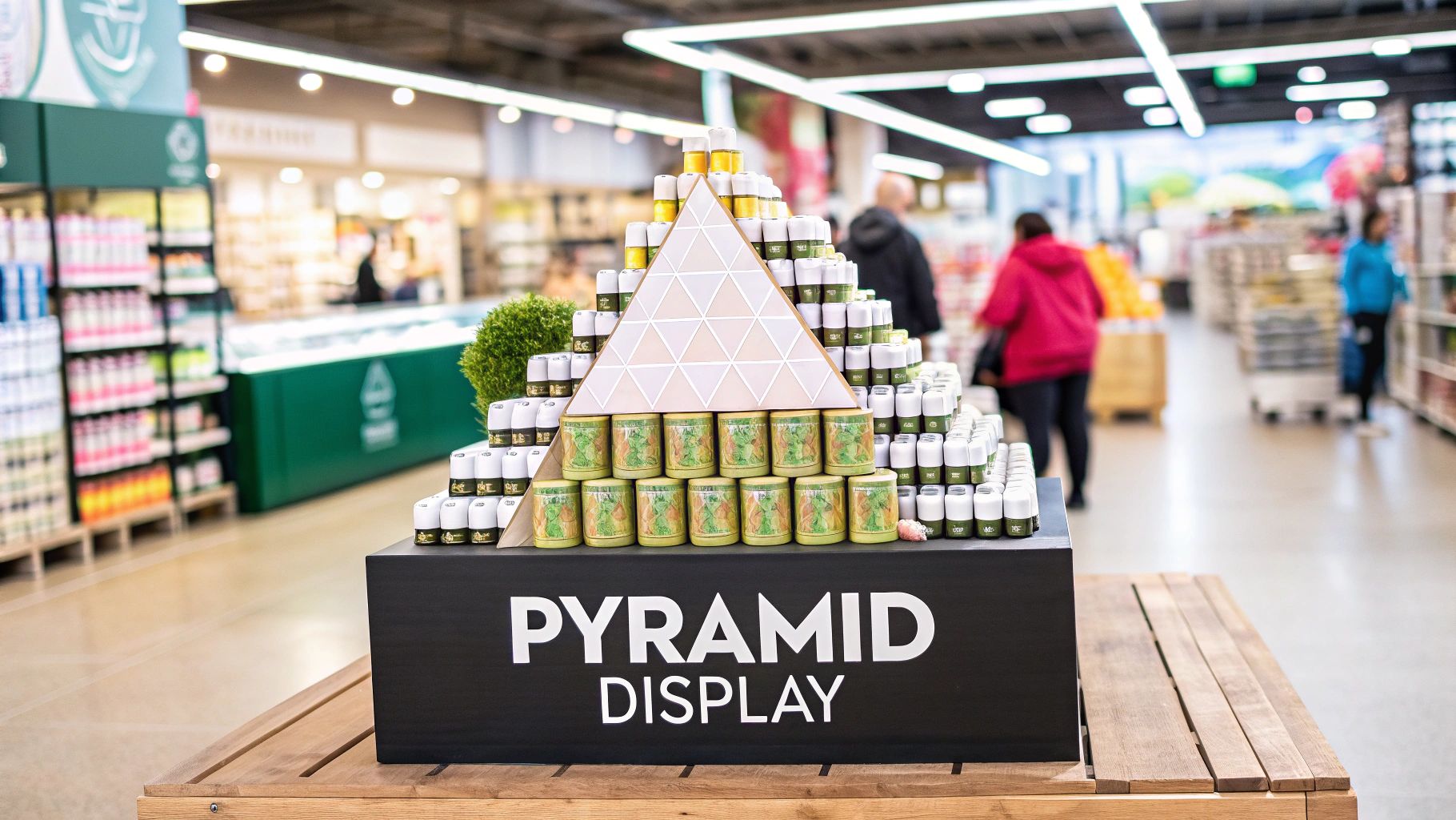 Pyramid Product Displays