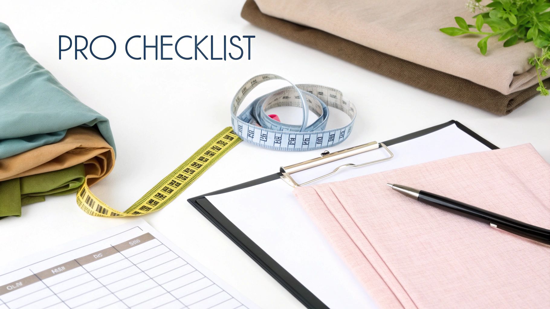 Professional clothing rail in use