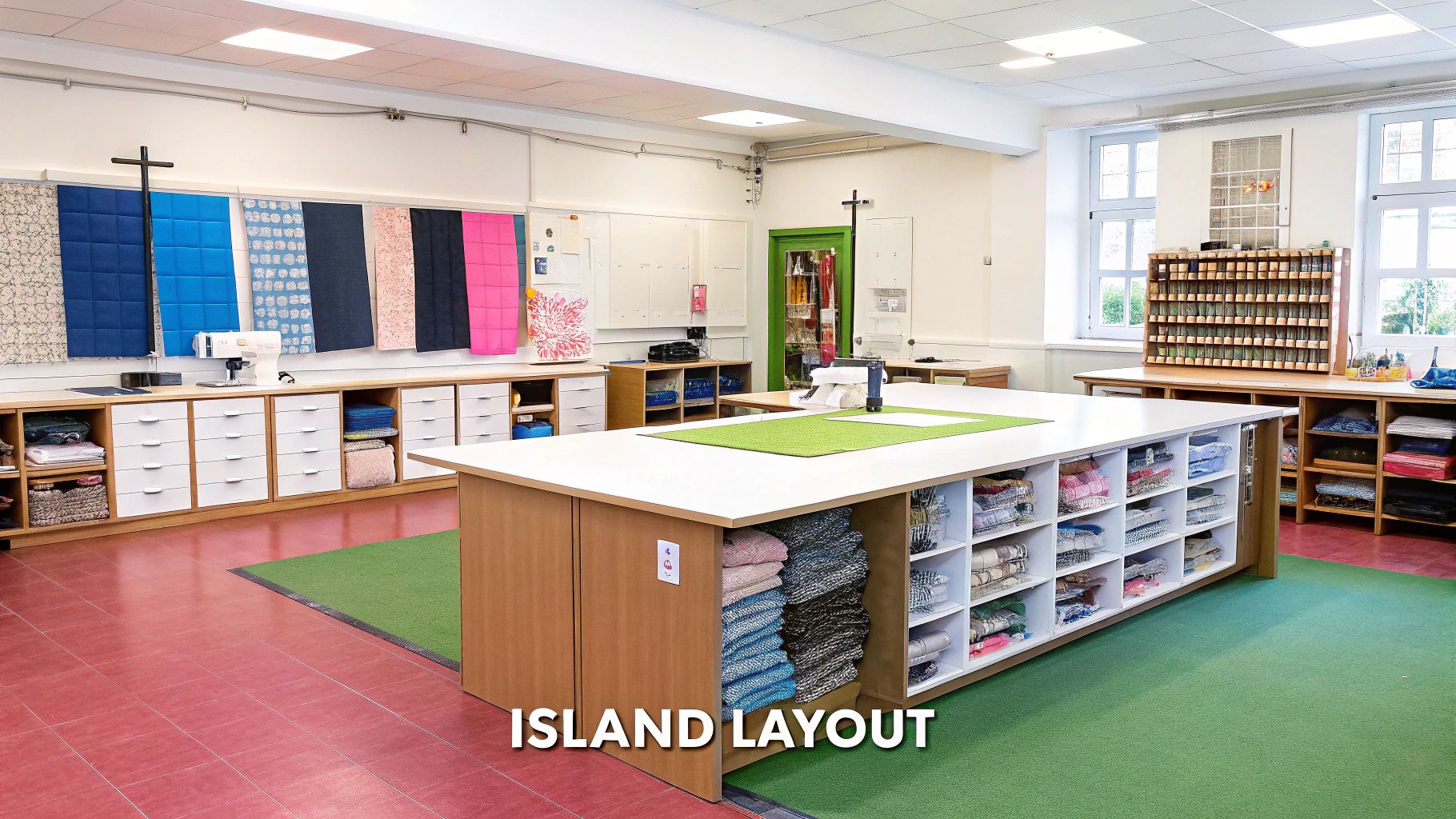 Island-Centered Layout