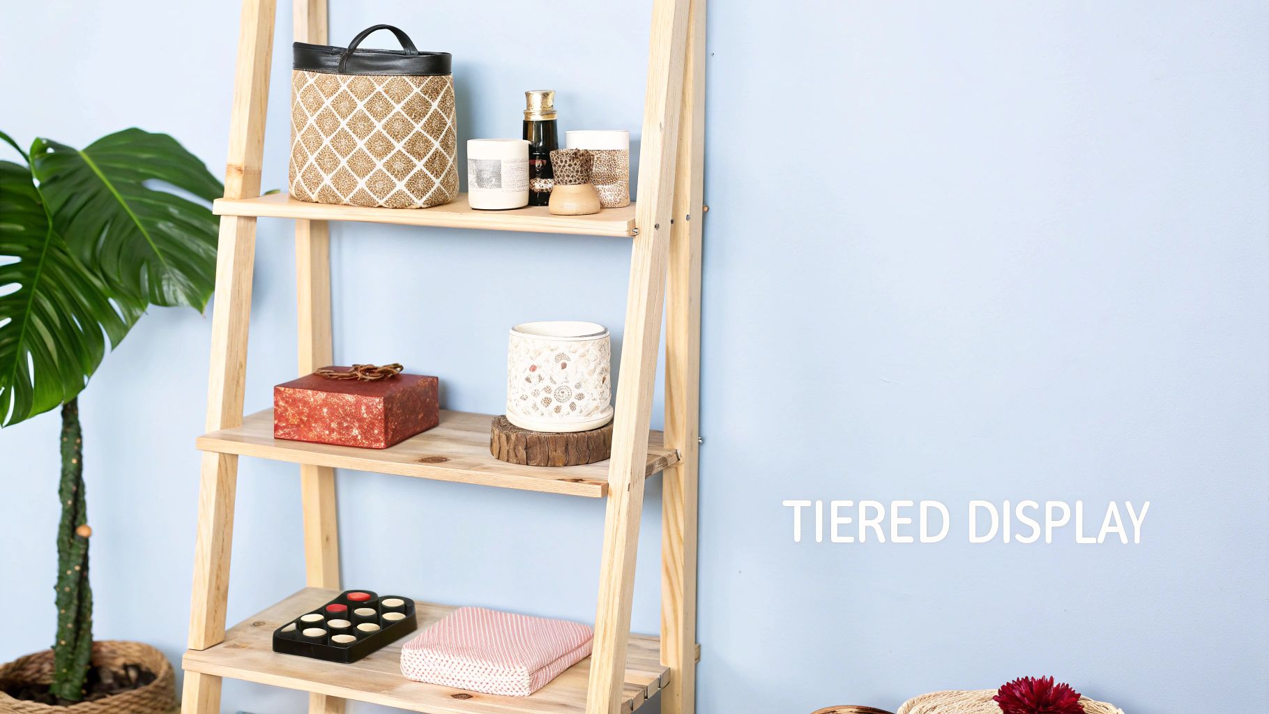 Multi-Level Tiered Display